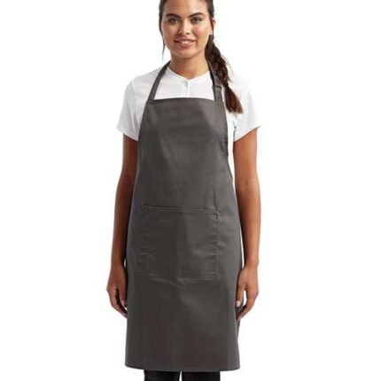 Recycled Pocket Bib Apron