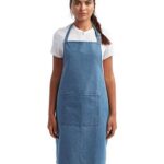 Recycled Pocket Bib Apron