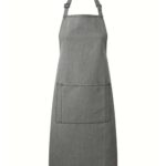 Recycled Pocket Bib Apron
