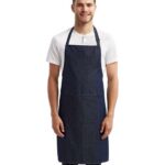 Recycled Pocket Bib Apron