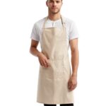 Recycled Pocket Bib Apron