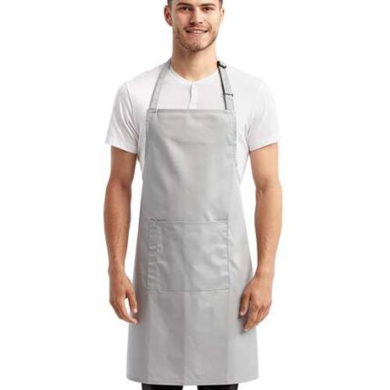 Recycled Pocket Bib Apron
