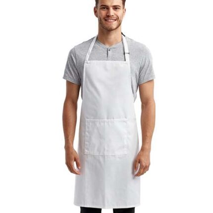 Recycled Pocket Bib Apron