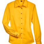 Women's Easy Blend™ Long Sleeve Twill Dress Shirt with Stain-Release