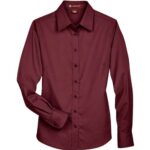 Women's Easy Blend™ Long Sleeve Twill Dress Shirt with Stain-Release
