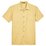 Men's Barbados Textured Camp Shirt