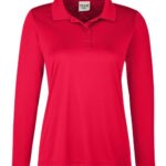 Women's Zone Performance Long Sleeve Polo