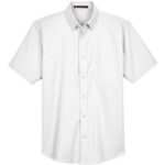 Men's Oxford Short Sleeve with Stain-Release