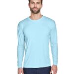 Men's Cool & Dry Sport Long Sleeve Performance Interlock T-Shirt