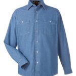 Unisex Denim Shirt Jacket