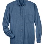 Men's Tall Denim Shirt