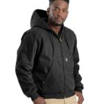 Men's Tall Heartland Washed Cotton Duck Hooded Jacket