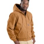 Men's Tall Heartland Washed Cotton Duck Hooded Jacket