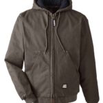 Men's Tall Heartland Washed Cotton Duck Hooded Jacket
