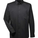 Men's Foundation Cotton Twill Dress Shirt with Teflon