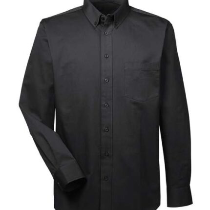 Men's Foundation Cotton Twill Dress Shirt with Teflon