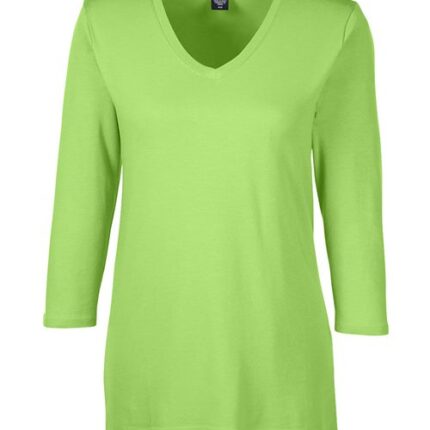 Women's Perfect Fit™ Bracelet-Length V-Neck Top