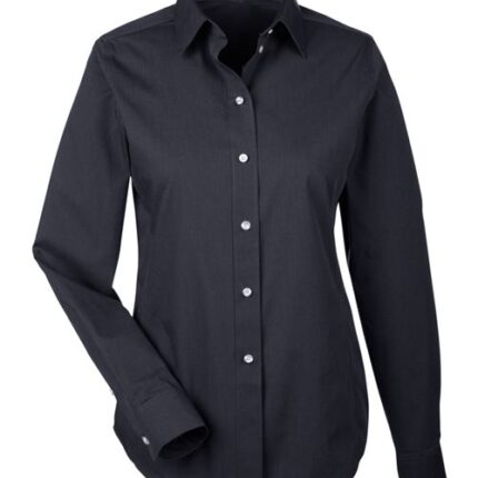 Women's Crown Collection® Striped Woven Dress Shirt