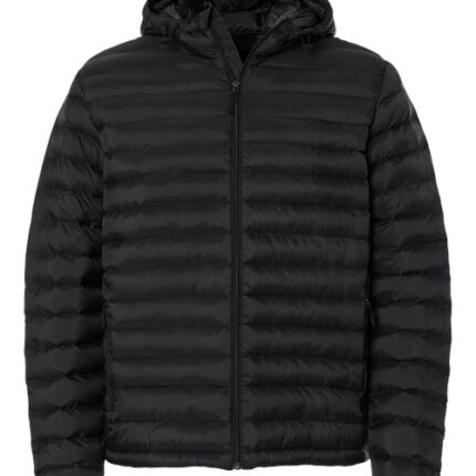 Men's Lightweight Poly-filled Hooded Puffer Jacket