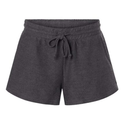 Women's Ribbed Knit Shorts