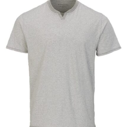 Men's Striped V-Notch T-Shirt