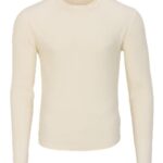 Men's Waffle Knit Long Sleeve T-Shirt