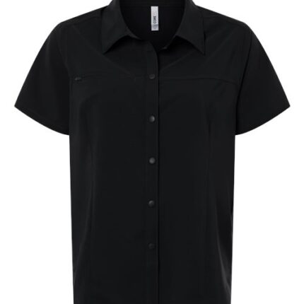 Women's UltraUVP Shoreline Short Sleeve Staff Shirt