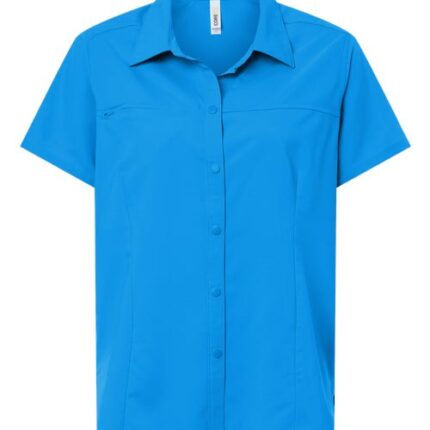 Women's UltraUVP Shoreline Short Sleeve Staff Shirt