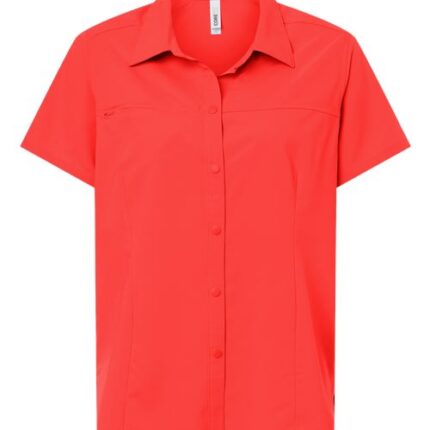 Women's UltraUVP Shoreline Short Sleeve Staff Shirt