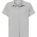 Women's UltraUVP Shoreline Short Sleeve Staff Shirt
