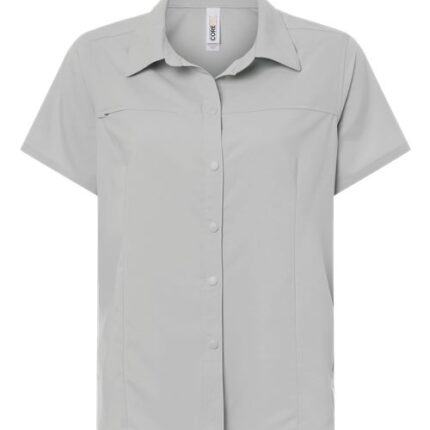 Women's UltraUVP Shoreline Short Sleeve Staff Shirt
