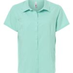 Women's UltraUVP Shoreline Short Sleeve Staff Shirt