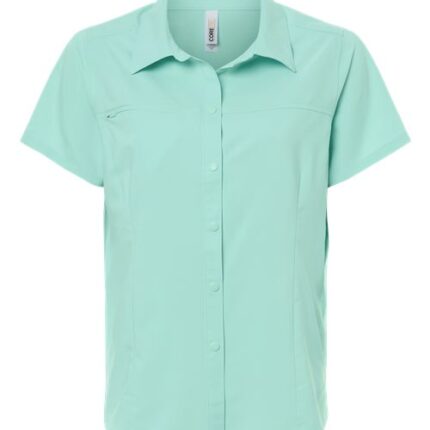 Women's UltraUVP Shoreline Short Sleeve Staff Shirt