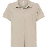 Women's UltraUVP Shoreline Short Sleeve Staff Shirt