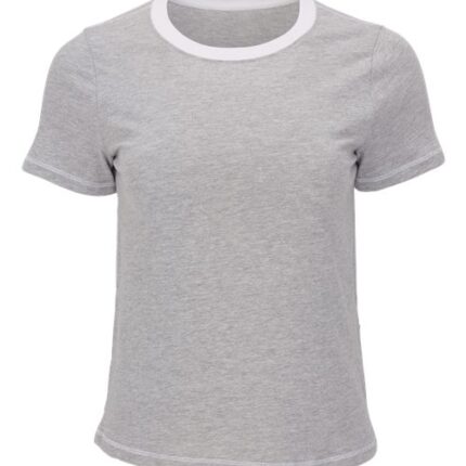 Women's Contrast Stitch Baby Tee