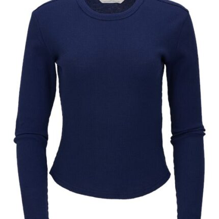 Women's Waffle Knit Baby Long Sleeve T-Shirt