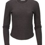 Women's Waffle Knit Baby Long Sleeve T-Shirt