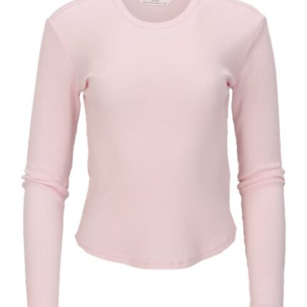 Women's Waffle Knit Baby Long Sleeve T-Shirt