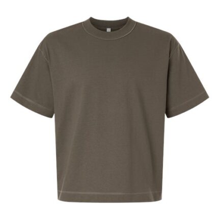 Unisex Heavyweight Cotton Mid-Length Tee