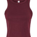 Women's Micro Rib Racer Tank