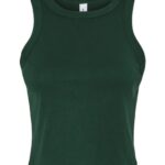 Women's Micro Rib Racer Tank