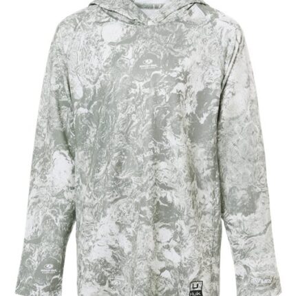 Youth Pursuit Mossy Oak Printed Hooded Long Sleeve T-Shirt