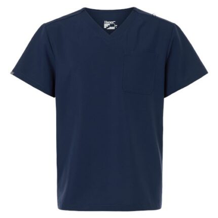 Men's V-Neck 1 Pocket Scrub Top