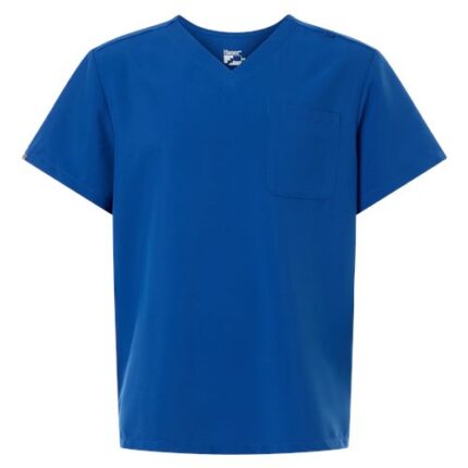 Men's V-Neck 1 Pocket Scrub Top