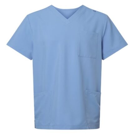 Men's V-Neck 3 Pocket Scrub Top