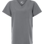 Women's V-Neck 1 Pocket Scrub Top