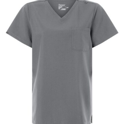 Women's V-Neck 1 Pocket Scrub Top