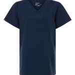 Women's V-Neck 1 Pocket Scrub Top