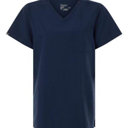 Women's V-Neck 1 Pocket Scrub Top