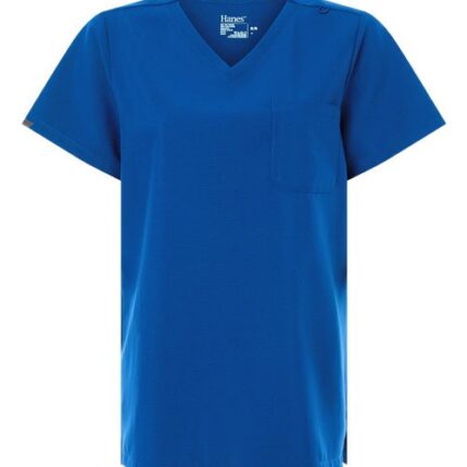 Women's V-Neck 1 Pocket Scrub Top